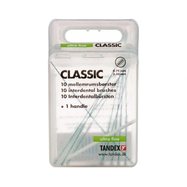 Tandex Classic Mellemrumsbørste Grøn – 10 stk