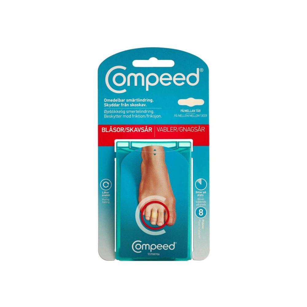 Compeed Vabelplaster Til Tæer - 8 stk