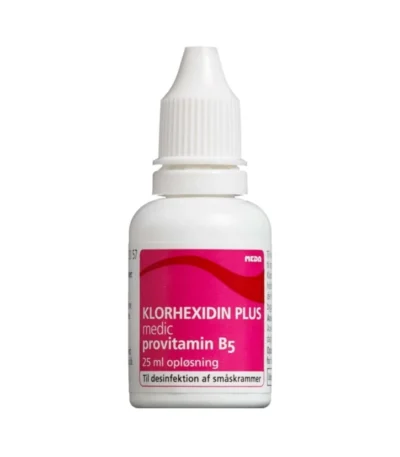 Viatris Klorhexidin Plus Opløsning 0,2% – 25 ml