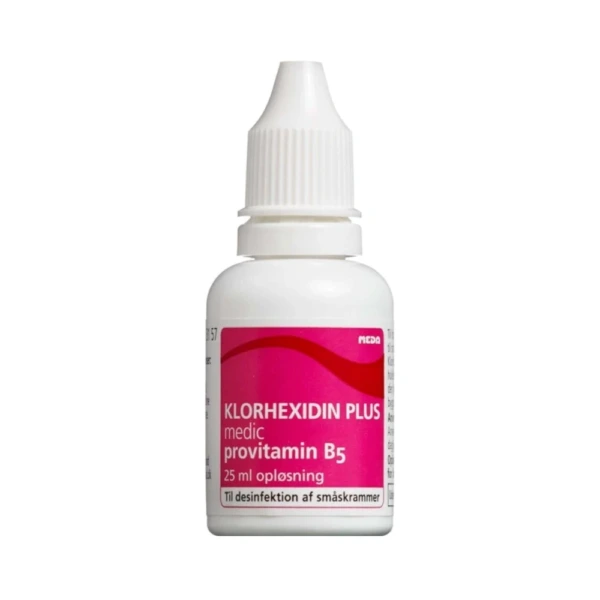 Viatris Klorhexidin Plus Opløsning 0,2% – 25 ml