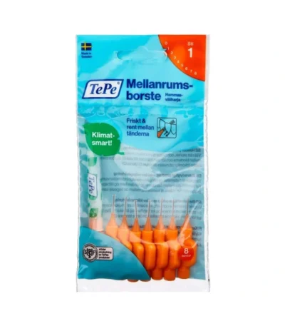 TePe Mellemrumsbørster Orange – 8 stk