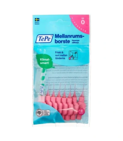 TePe Mellemrumsbørster Pink – 8 stk