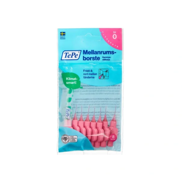 TePe Mellemrumsbørster Pink – 8 stk