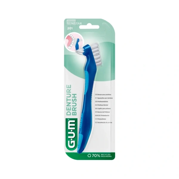 GUM Denture Brush Protesebørste – 1 stk