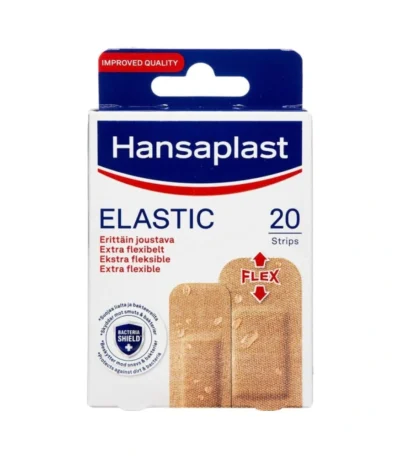 Hansaplast Elastic Plaster – 20 stk