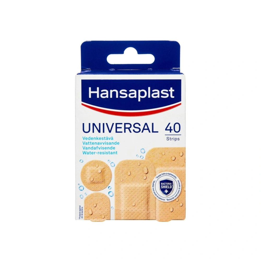 Hansaplast Universal Strips Plaster - 40 stk
