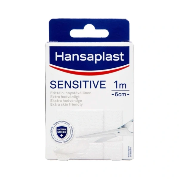 Hansaplast Sensitive Plaster 10 cm x 6 cm – 10 stk