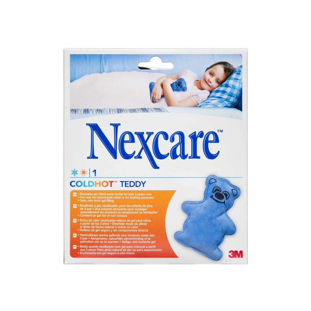 3M Nexcare Gel Varmepude Teddy 19cm x 23cm - 1 stk