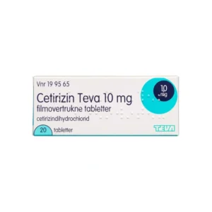 Cetirizin Teva 10 mg - 20 stk