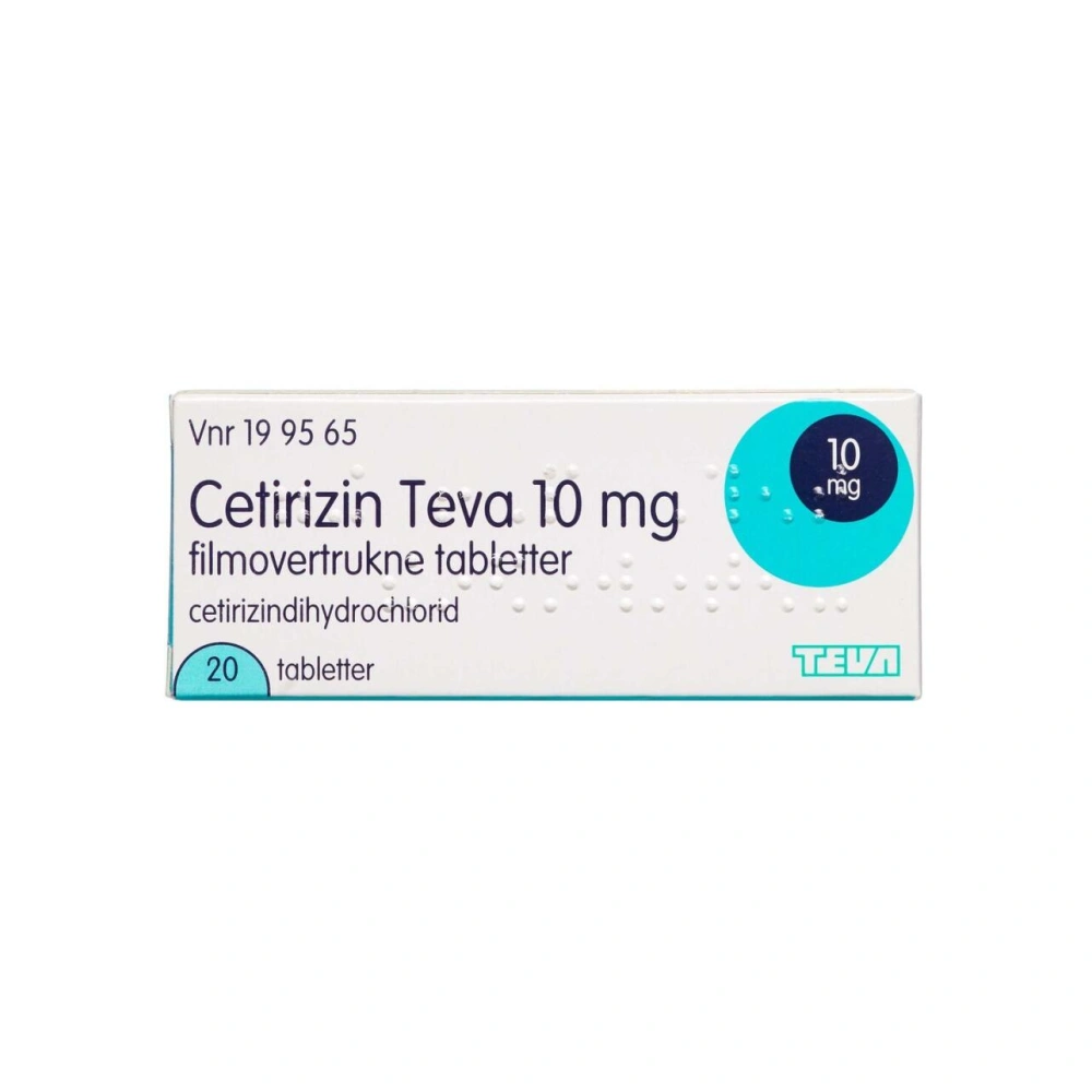 Cetirizin Teva 10 mg - 20 stk