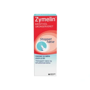 Zymelin Menthol Ukonserveret 1 mg/ml – 10 ml Næsespray, opløsning