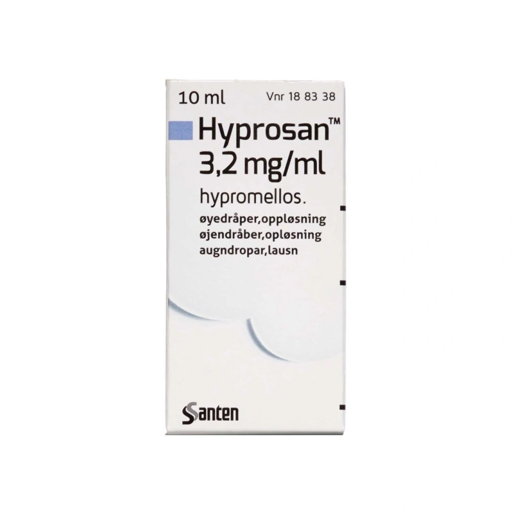 Hyprosan Øjendråber 3,2 mg/ml - 10 ml