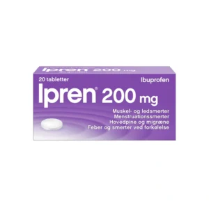 Ipren 200 mg – 20 stk Filmovertrukne tabletter