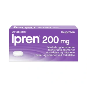 Ipren 200 mg - 20 tabletter