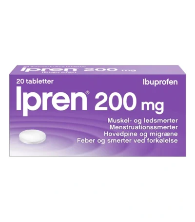 Ipren 200 mg - 20 tabletter