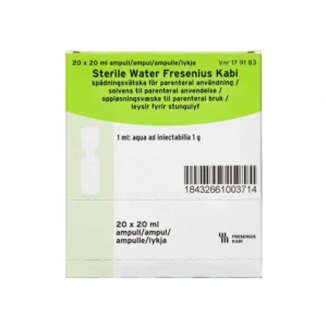 Sterile water “Fresenius Kabi” – 400 ml