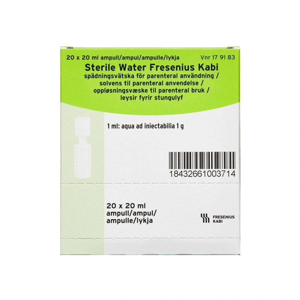 Sterile water "Fresenius Kabi" - 400 ml