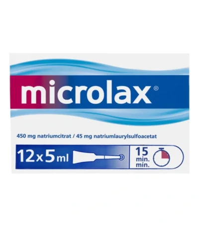 Microlax Rektalvæske 9 mg/ml + 90 mg/ml - 60 ml