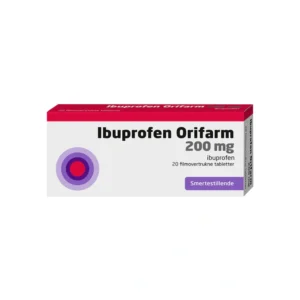 Ibuprofen “Orifarm” 200 mg – 20 stk Filmovertrukne tabletter
