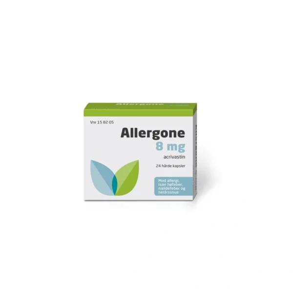 Allergone 8 mg - 24 stk Kapsler