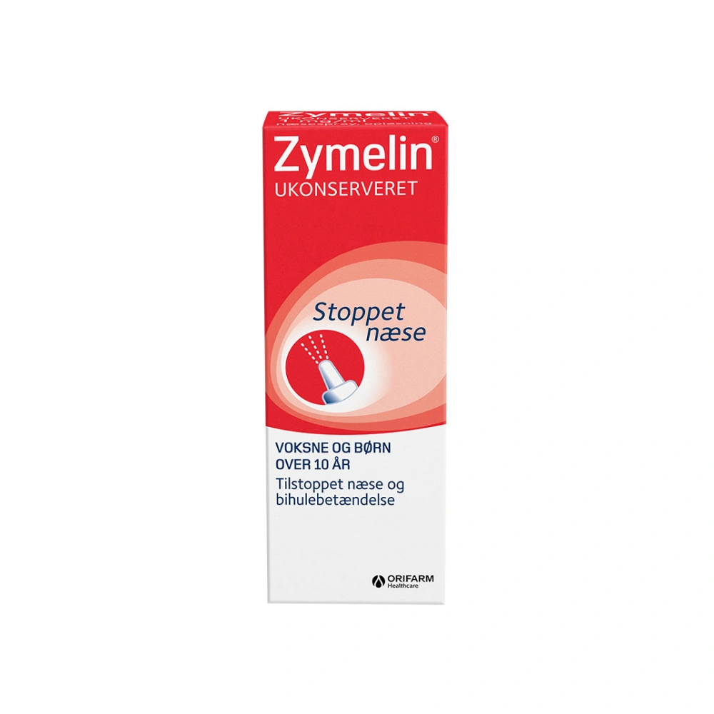 Zymelin Ukonserveret Næsespray 1 mg/ml - 10 ml