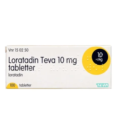 Loratadin Teva 10 mg - 100 stk