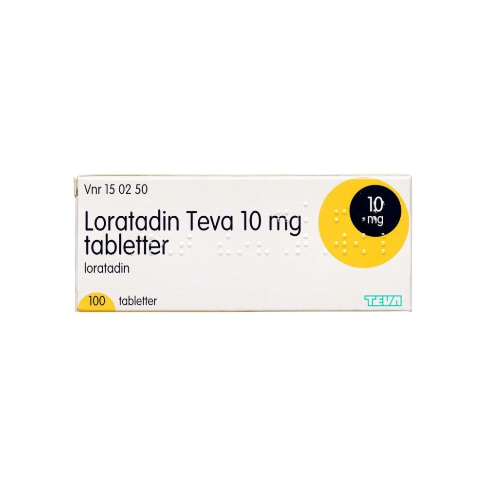 Loratadin Teva 10 mg - 100 stk