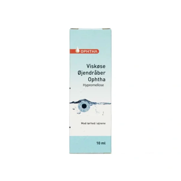 Viskøse Øjendråber Ophtha 3,5 mg/ml - 10 ml
