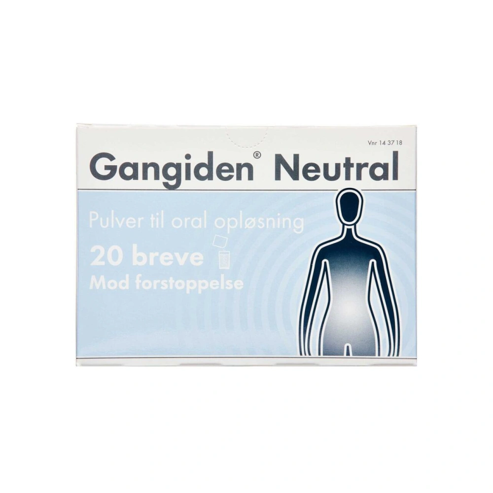 Gangiden Neutral pulver til oral opløsning - 20 stk