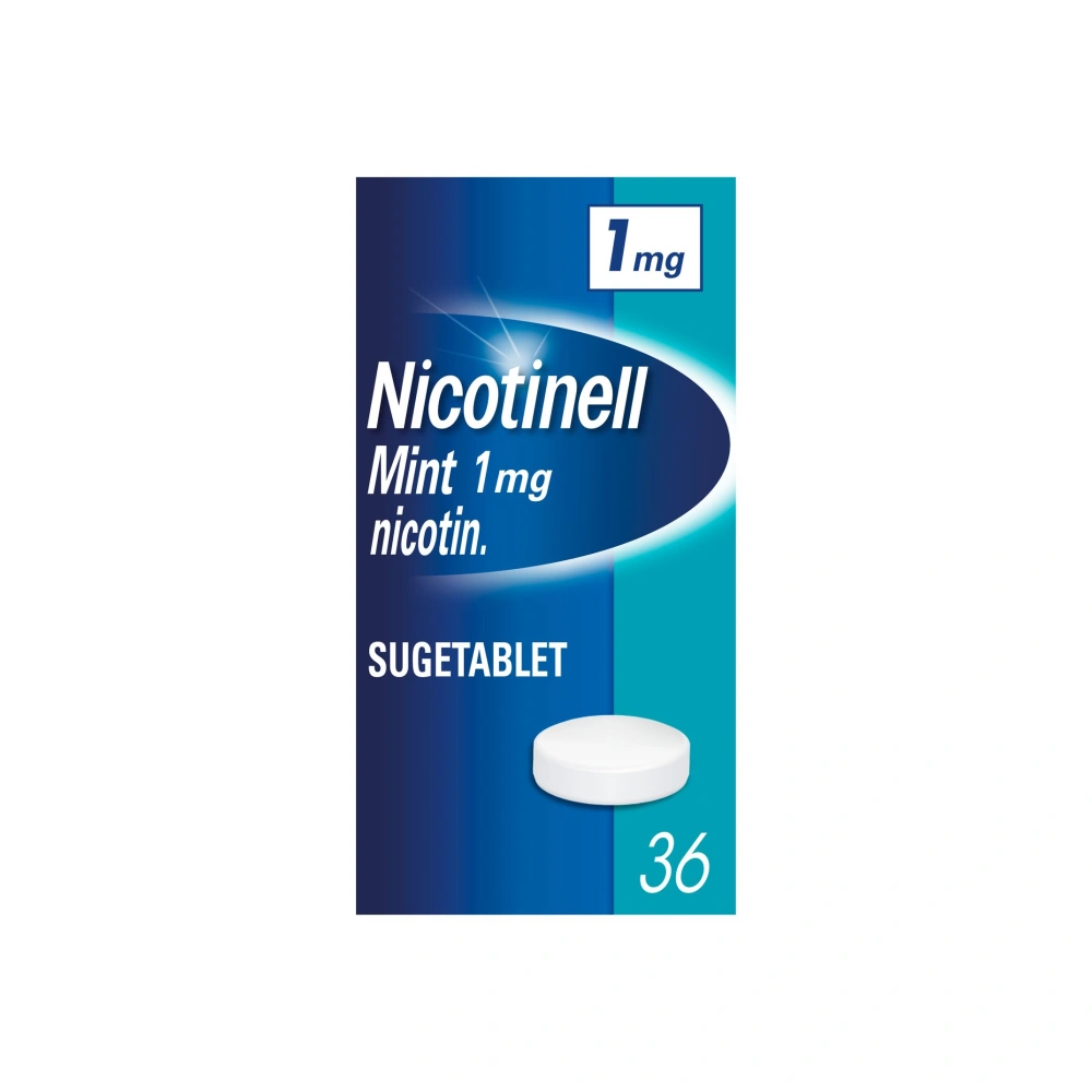 Nicotinell Mint 1 mg sugetabletter - 36 stk