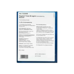 Nordic prime Regaine Forte Kutanopløsning 50 mg/ml - 180 ml