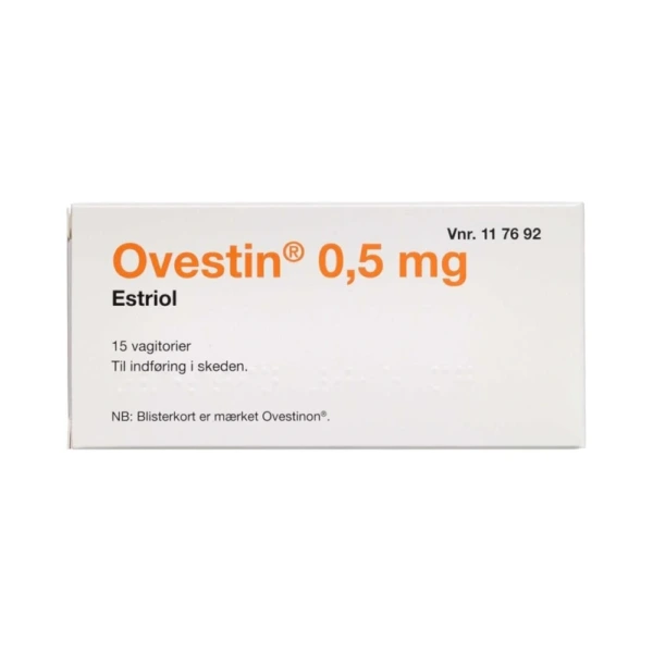 2care4 Ovestin 0,5 mg - 15 stk