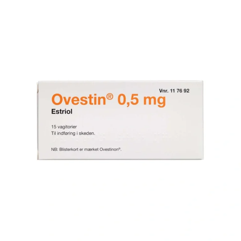 2care4 Ovestin 0,5 mg - 15 stk 2care4 Ovestin 0,5 mg - 15 stk