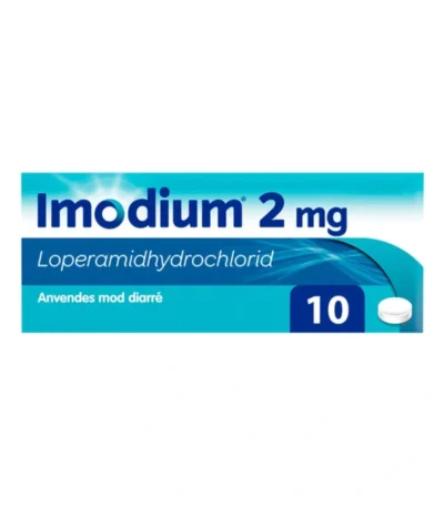 Imodium tabletter 2 mg - 10 stk