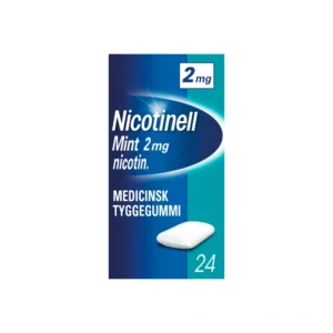 Nicotinell Mint Tyggegummi 2 mg - 24 stk