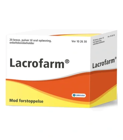 Lacrofarm Pulver til oral opløsning - 20 stk