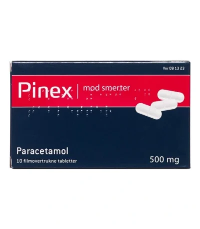 Pinex tabletter 500 mg - 10 stk