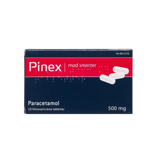 Pinex tabletter 500 mg - 10 stk