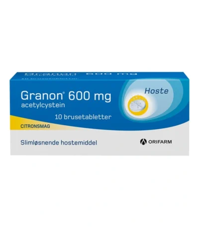 Granon 600 mg - 10 brusetabletter