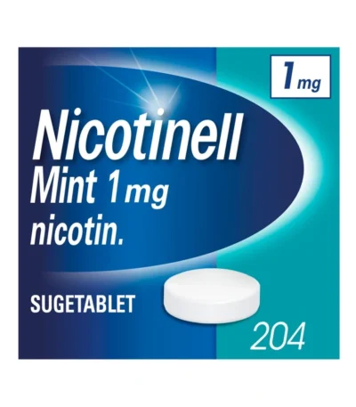 Nicotinell Mint 1 mg sugetabletter - 204 stk