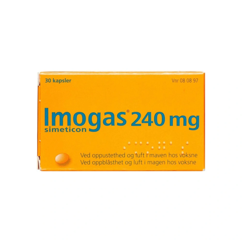 Imogas 240 mg – 30 stk Kapsler, bløde