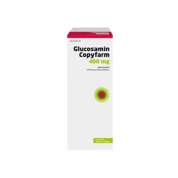 Glucosamin Copyfarm 400 mg - 270 stk