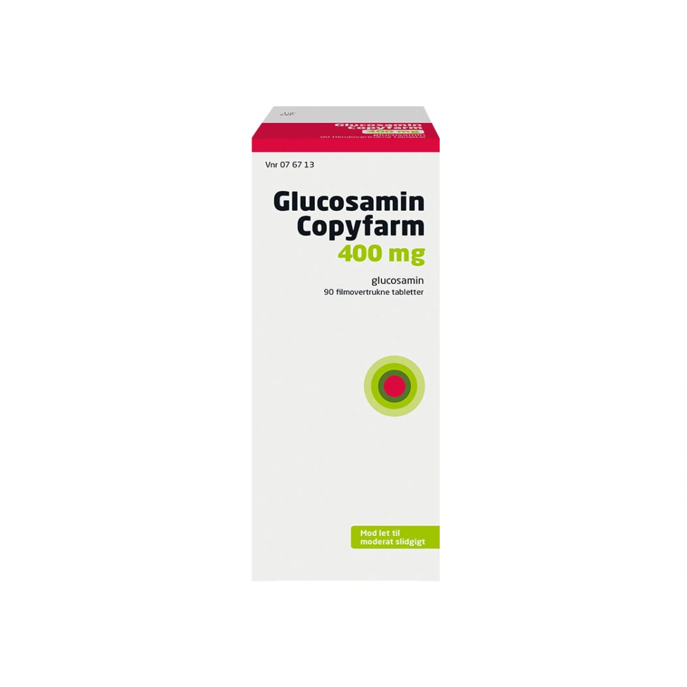 Glucosamin Copyfarm 400 mg - 90 stk