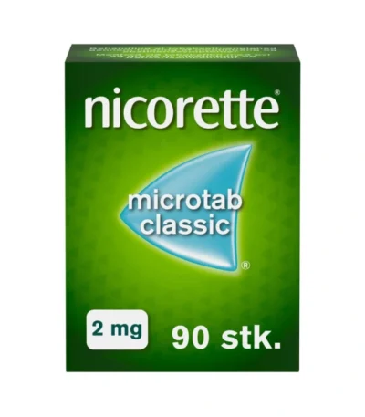 Nicorette Microtab Classic 2 mg – 90 stk