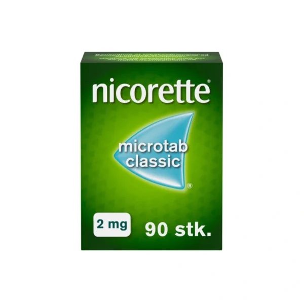 Nicorette Microtab Classic 2 mg – 90 stk