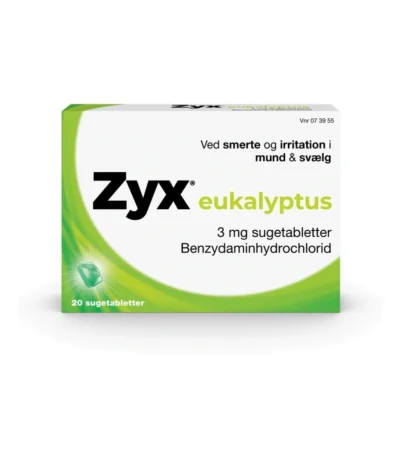 Zyx Eukalyptus 3 mg - 20 sugetabletter
