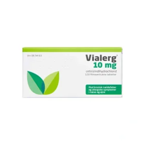 Vialerg 10 mg – 120 stk Filmovertrukne tabletter