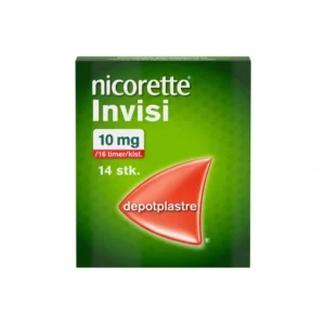 Nicorette Invisi Depotplastre 10 mg – 16 timer – 14 stk
