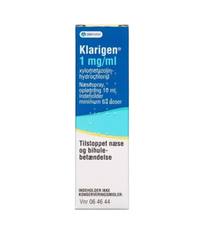 Klarigen Næsespray 1 mg/ml - 10 ml