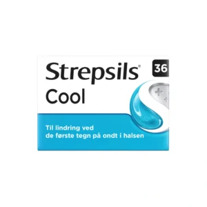 Strepsils Cool 0,6+1,2 mg – 36 stk Sugetabletter